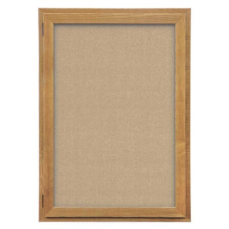 United Visual Products Outdoor Enclosed Combo Board, 72"x36", Black Frame/Black & Cinnabar UVCB7236ODB-BLACK-CINNABA